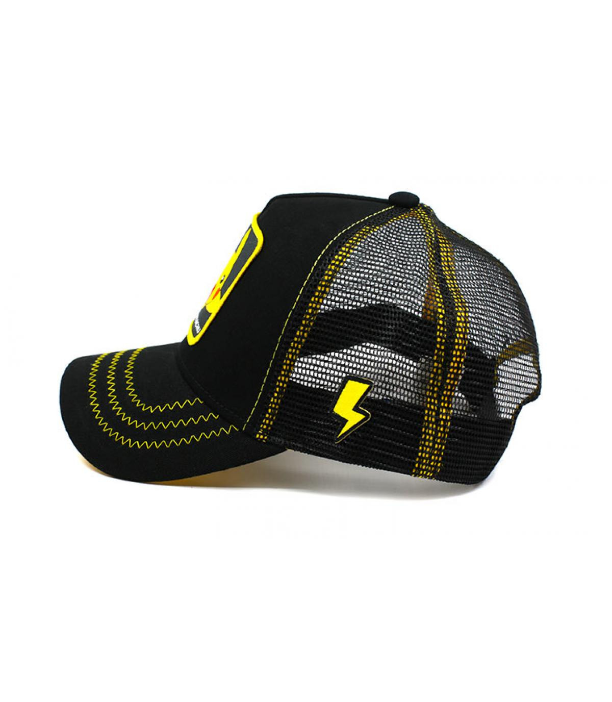 Capslab black pikachu cap